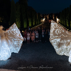 Farfalle Luminose per Matrimonio al taglio della torta