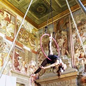 spettacolo danza Aerea per feste private, compleanni, matrimoni e cene per eventi
